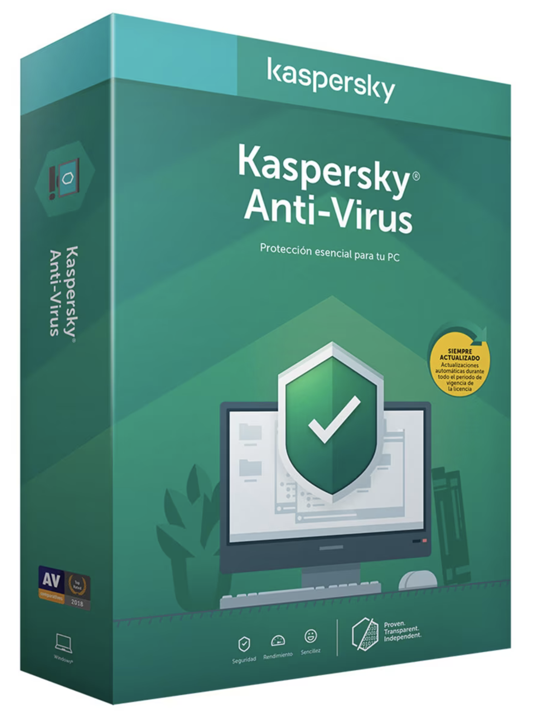 Licencia anual Kaspersky Antivirus
