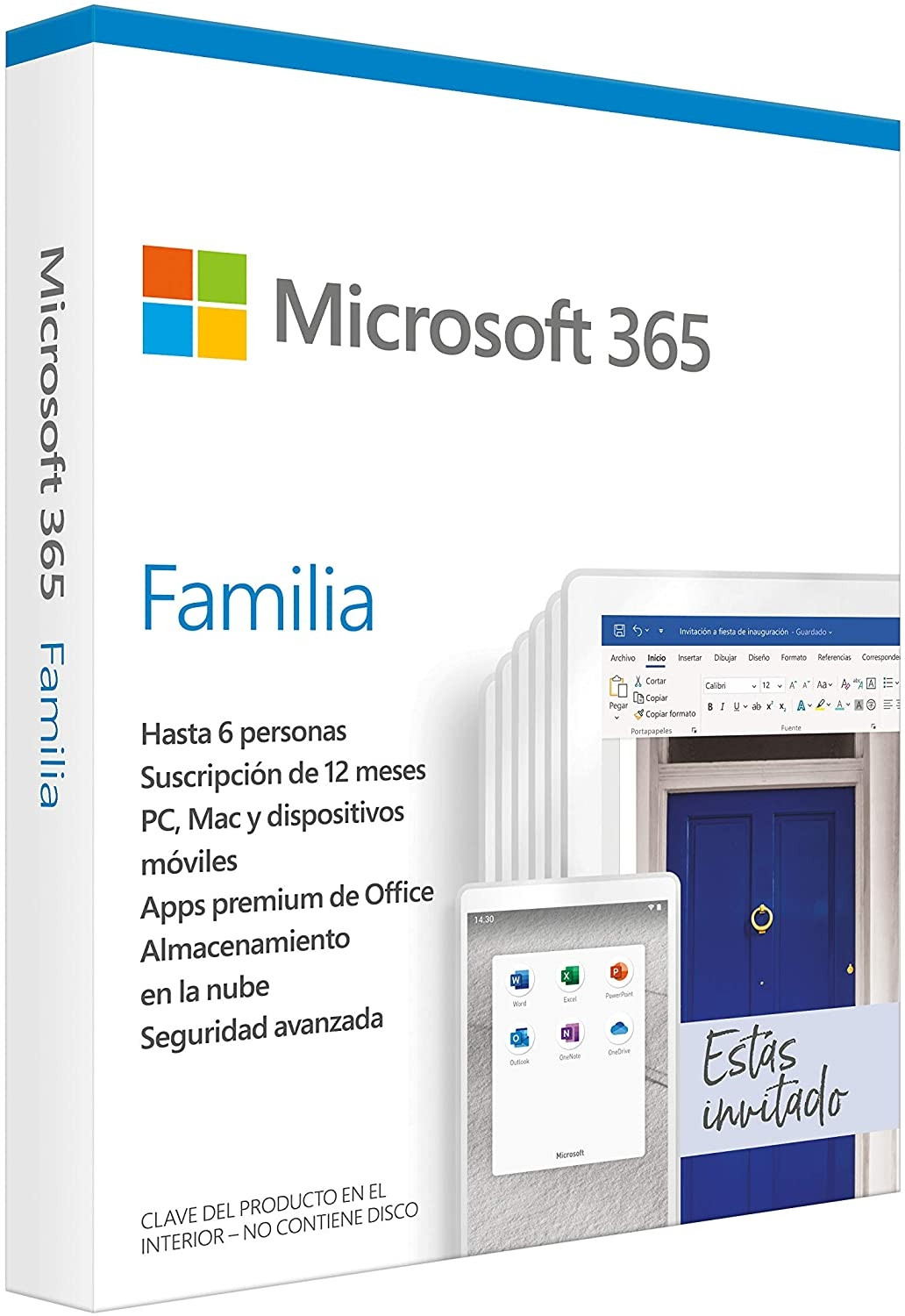Licencia Anual Office 365 Familia